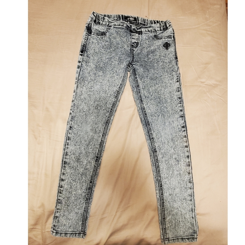 South Pole Acid Wash Jeggings